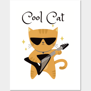 Cool Cat Posters and Art